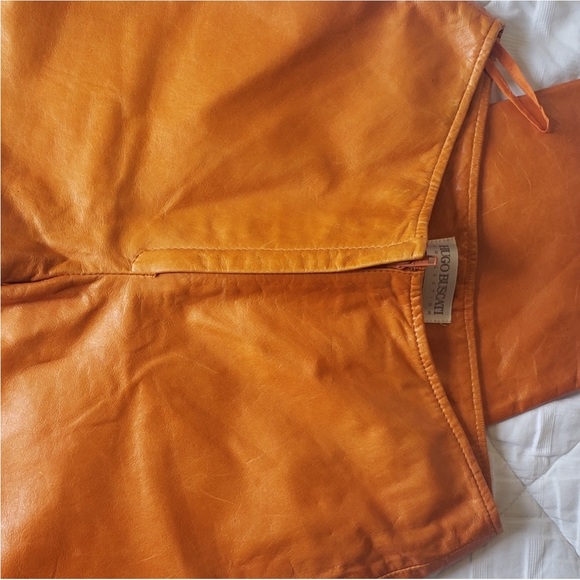 Vintage Hugo Buscati Genuine Leather Pant - Picture 2 of 9